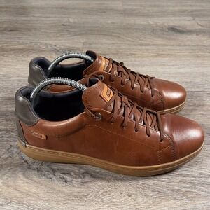 Pikolinos Men's Shoes Lace Up Leather Business Casual 42 (8.5) Brown